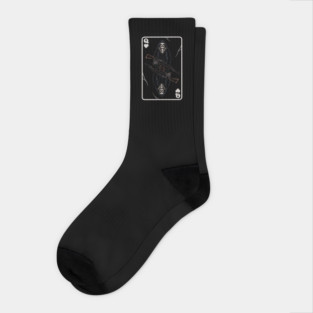 Gun and skull Socks