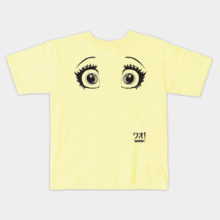 Anime Wow! Eyes Kids T-Shirt