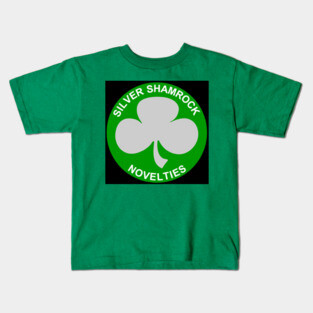Silver Shamrock Kids T-Shirt