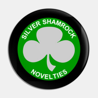 Silver Shamrock Pin