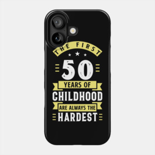 50 Years of Childhood Phone Case