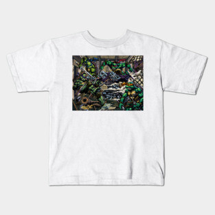 TMNT Vs Shredder Kids T-Shirt