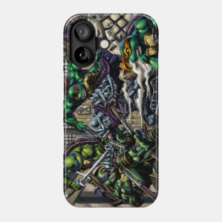 TMNT Vs Shredder Phone Case