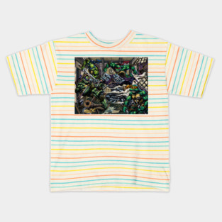TMNT Vs Shredder Kids T-Shirt