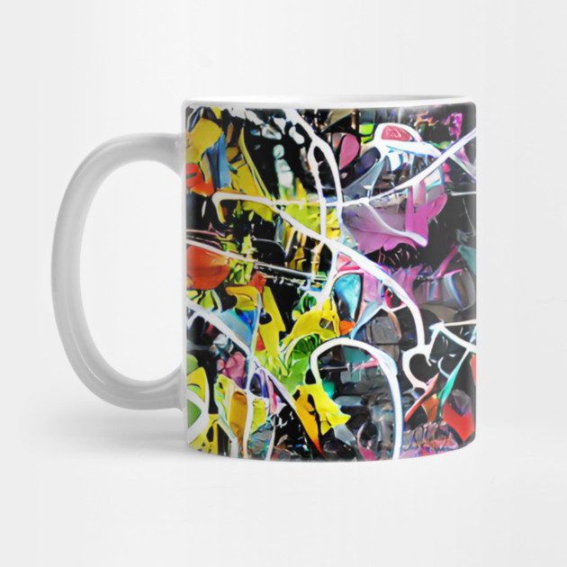 Graffiti Style Pattern by The WYLD Tribe