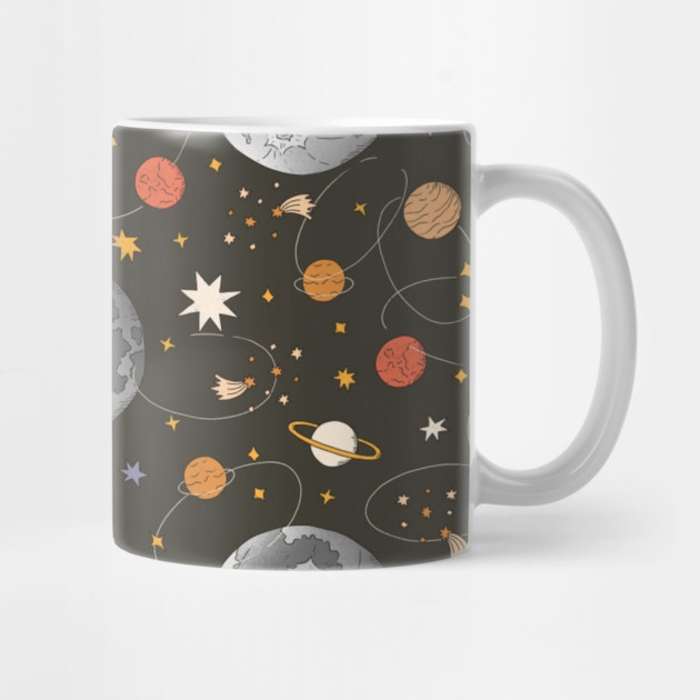 Outer Space Universe Astronomy Pattern by The WYLD Tribe