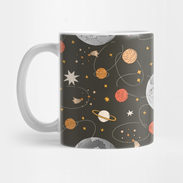 Outer Space Universe Astronomy Pattern by The WYLD Tribe