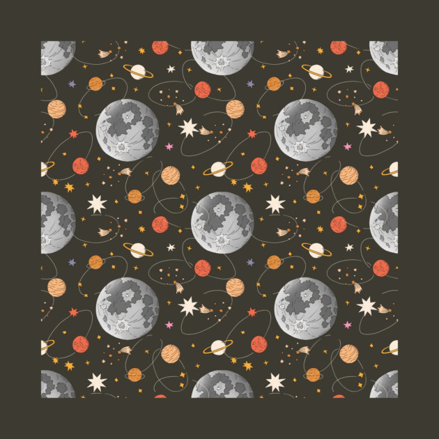 Outer Space Universe Astronomy Pattern by The WYLD Tribe