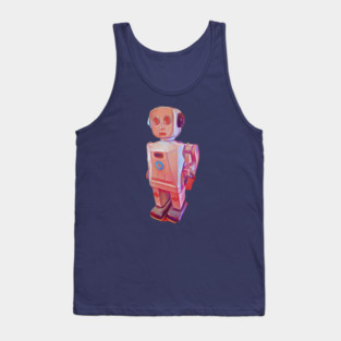 Steve the Robot Tank Top