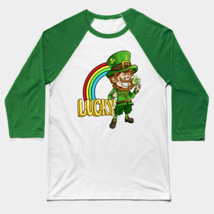 Lucky Charms - Leprechaun St. Patrick's Day Baseball T-Shirt