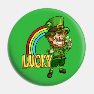 Lucky Charms - Leprechaun St. Patrick's Day Pin