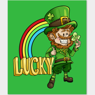 Lucky Charms - Leprechaun St. Patrick's Day Posters and Art
