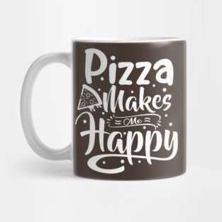 Pizza Makes Me Happy Mug