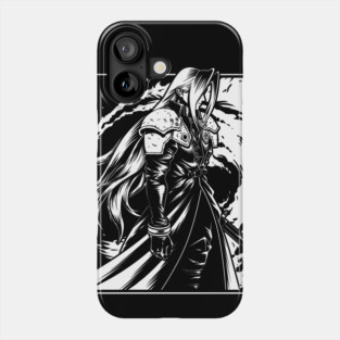 The man in the black cape Phone Case