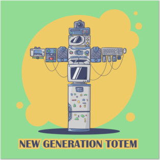 New Generation Totem Posters and Art