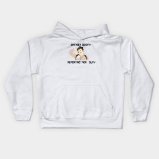 Officer Doofy Kids Hoodie