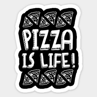 Pizza Is Life v2 Magnet