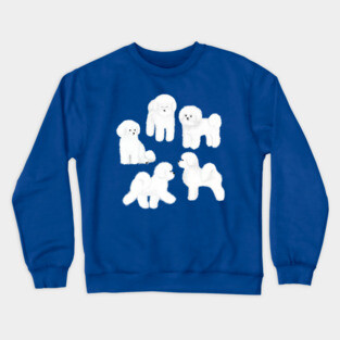 Bichon Frise Crewneck Sweatshirt