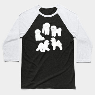 Bichon Frise Baseball T-Shirt