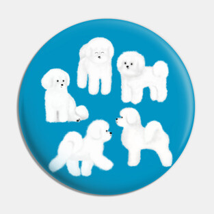 Bichon Frise Pin