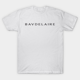 Baudelaire: Heritage Brand T-Shirt