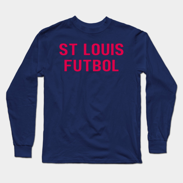 St. Louis Futbol Long Sleeve T-Shirt by Litehouse Tees