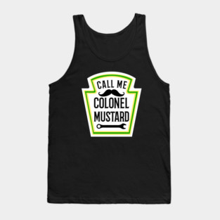 Colonel Mustard Costume Tank Top