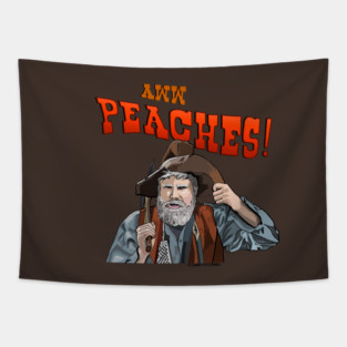 Gus Chiggins- Aww Peaches Tapestry