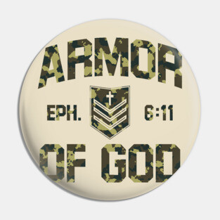 ARMOR OF GOD Pin