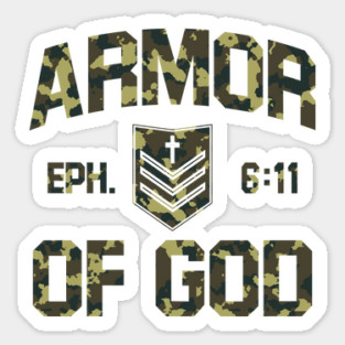 ARMOR OF GOD Sticker
