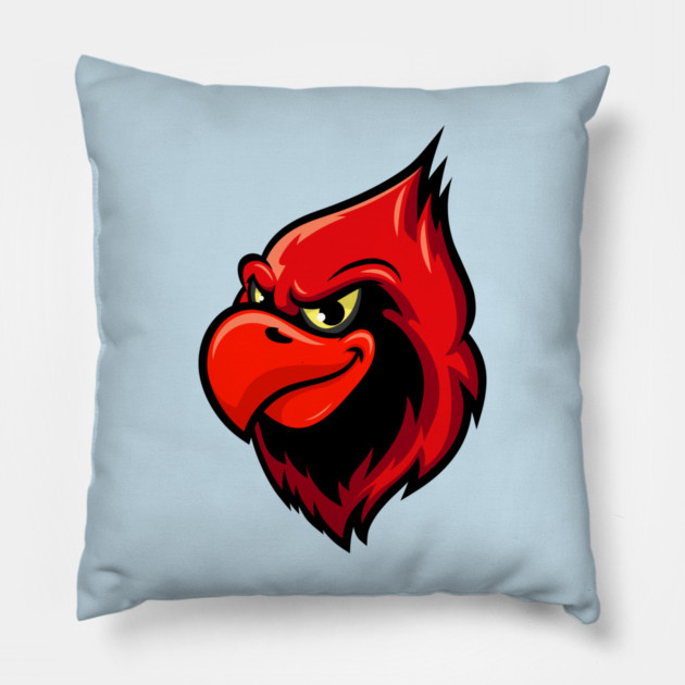 Redbird Pillow by Litehouse Tees