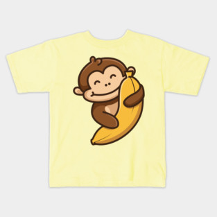Monkey Banana Kids T-Shirt