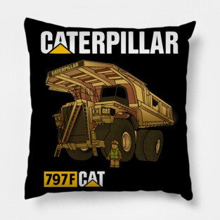 Caterpillar 797F Pillow