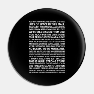 Blues Brother Quotes Pin