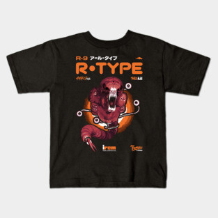 R-type Retro Arcade Vintage Kids T-Shirt