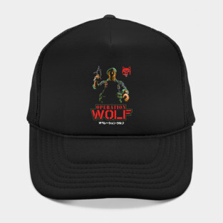 Operation Wolf Retro Arcade Vintage Gaming Hat