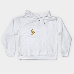 Vintage Winnie the Pooh with Bees Kids Hoodie