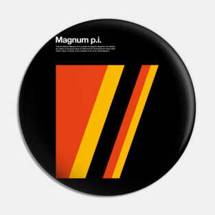 Magnum PI TV Serie Pin