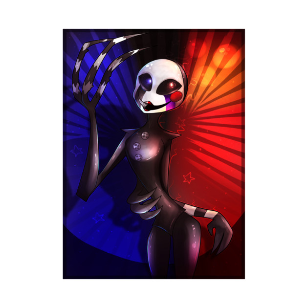 Nightmare puppet Fnaf T-Shirt TeePublic