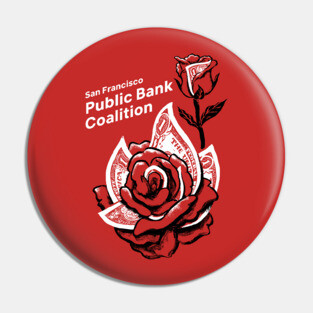 Public Bank Rose Pin