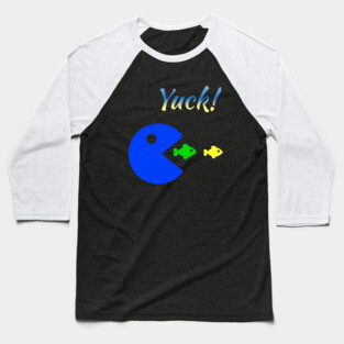 Pacman Food Baseball T-Shirt