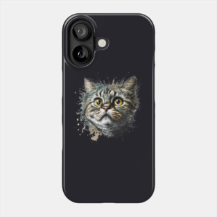 Cat Illustration, Cute Cat, Love Cats Phone Case