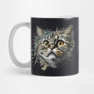 Cat Illustration, Cute Cat, Love Cats Mug