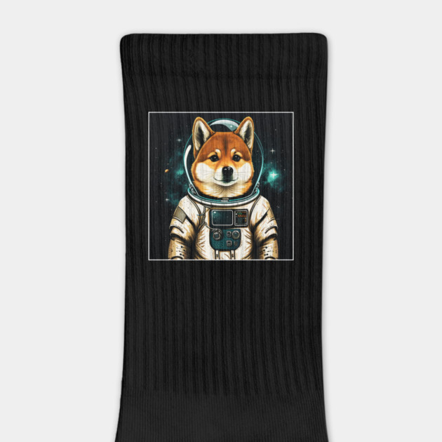Shiba Inu Dog, Astronaut, Funny Dog Lover by logiamerch