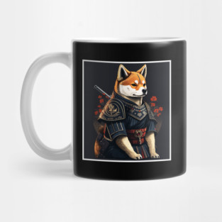 Shiba Inu dog, Samurai, Funny Dog Lover Mug