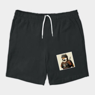Shiba Inu dog, Samurai, Funny Dog Lover Shorts