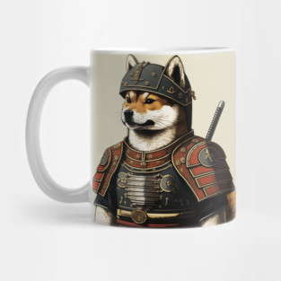 Shiba Inu dog, Samurai, Funny Dog Lover Mug