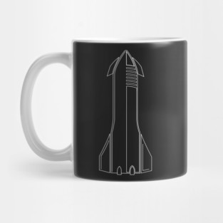SpaceX Starship Mug