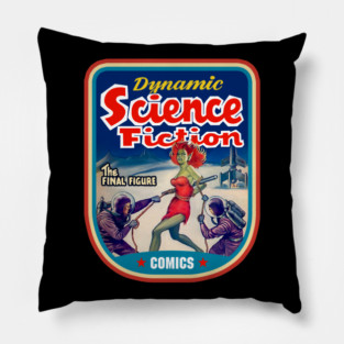 Dynamic Science Fiction Pillow