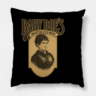 Baby Doe's Matchless Mine - Legendary '80s Restaurant in Marietta, GA Pillow